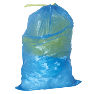 Sacchi immondizia con lacci